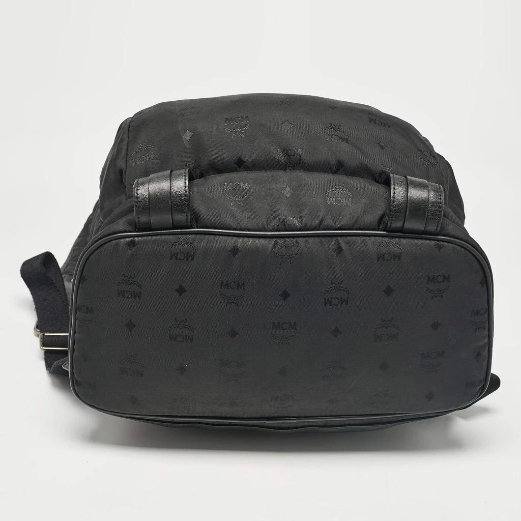 MCM MCM Black Visetos Nylon Stark Backpack 10