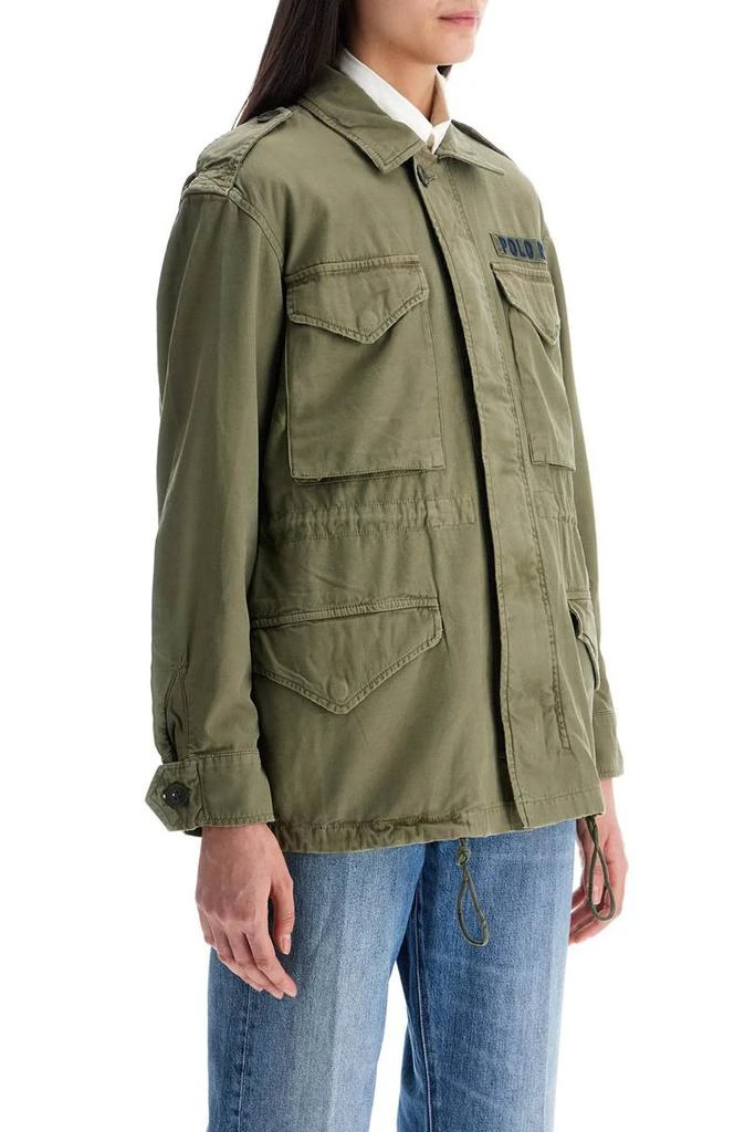 Ralph Lauren loose olive green m51 jacket in cotton 2