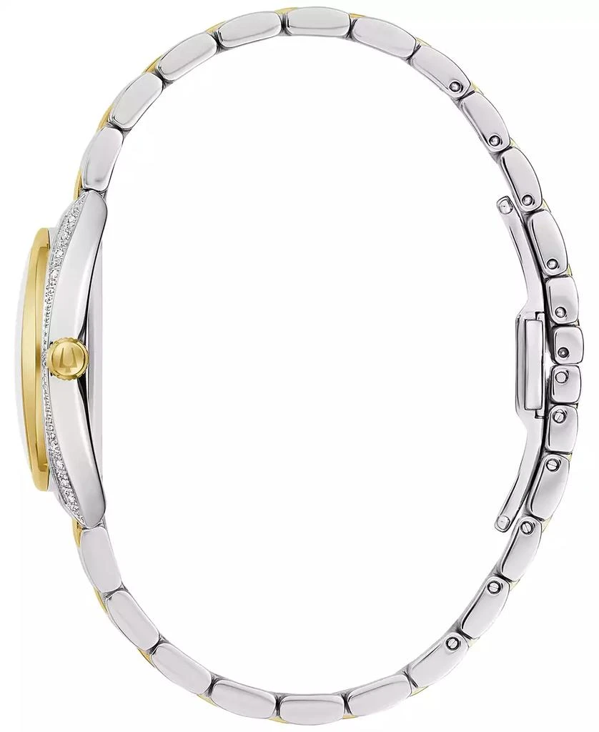 Bulova Women's Classic Two Tone Stainless Steel Bracelet Watch 30mm, A Macy's Exclusive Style 2