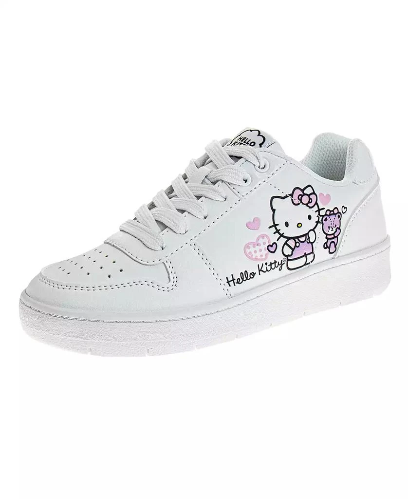 Hello Kitty Little and Big Girls Lace Up Sneakers 1
