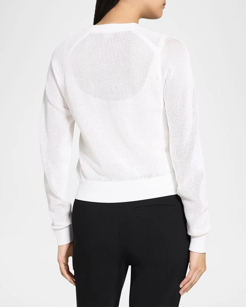 Theory Pointelle Bomber Jacket 3
