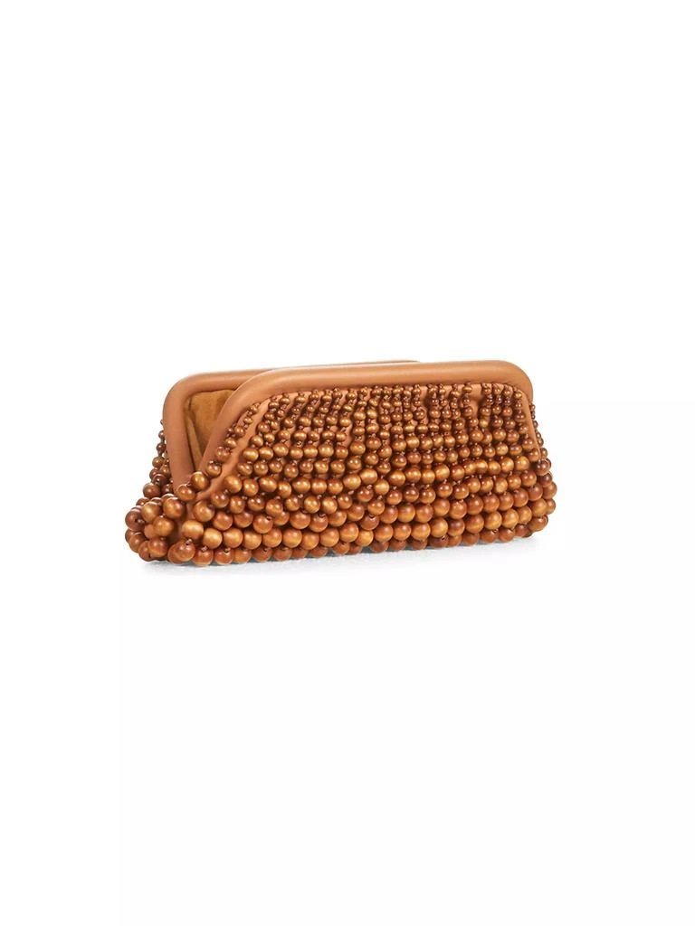 Cult Gaia Nia Wood Beaded Clutch 2