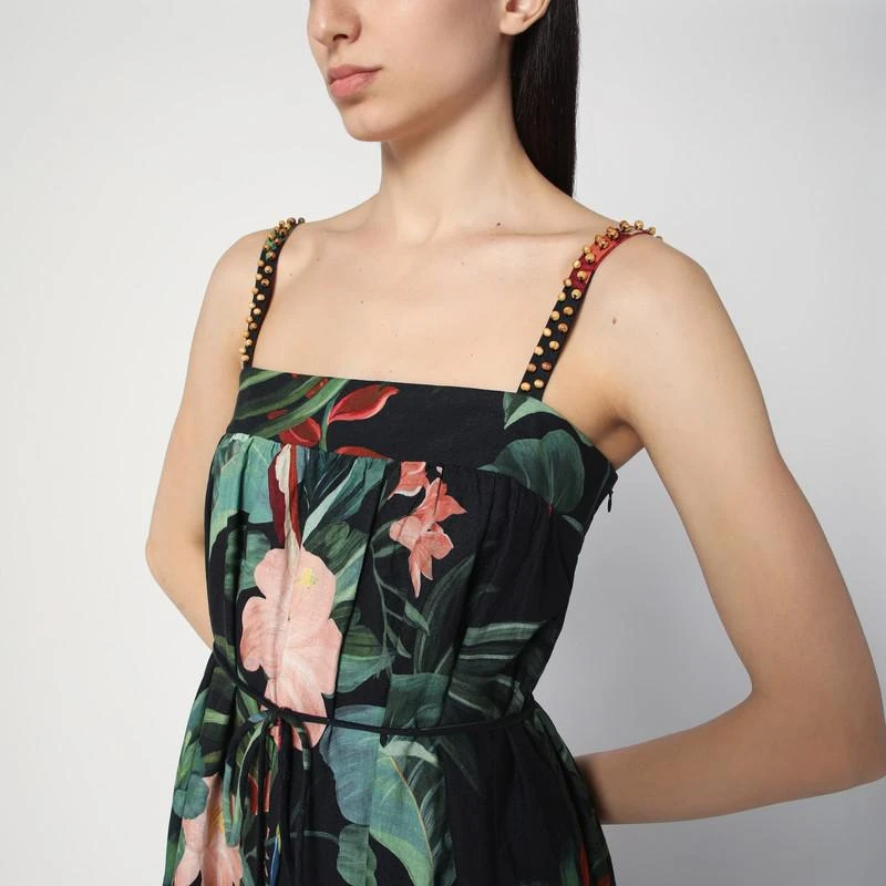 Shop Midnight Macaw Fiesta black mini dress in linen blend on Sale at  BeyondStyle  Get 41% Off Midnight Macaw Fiesta black mini dress in linen  blend with Limited-Time Flash Deals, Exclusive