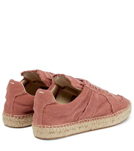 MAISON MARGIELA Replica canvas espadrille sneakers 3