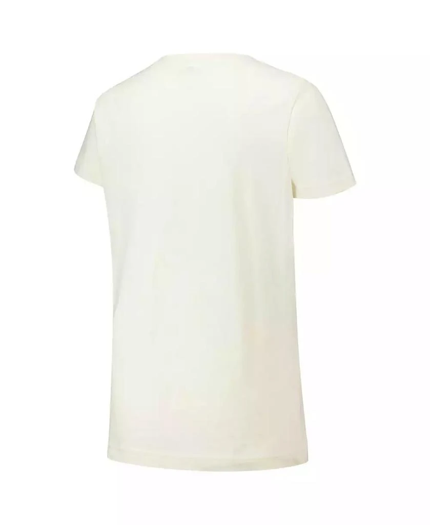 New Era Women's Cream Houston Astros Vintage-like T-Shirt 3