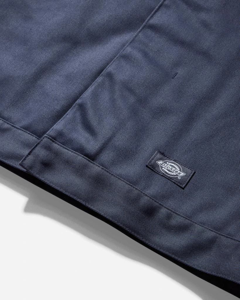 DICKIES Men's TDC Oversized Fit Lined Eisenhower Jacket Navy 4