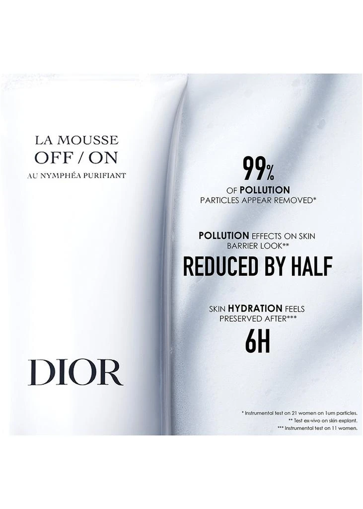 DIOR La Mousse OFF/ON Foaming Cleanser 4