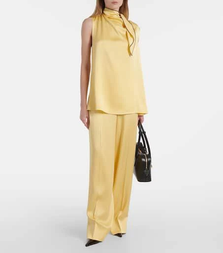 Stella McCartney High-rise wide-leg pants 2