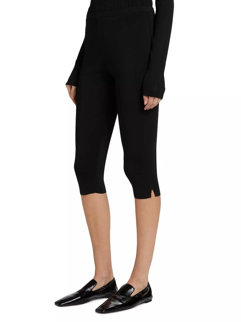 Totême Jersey Knit Slim-Leg Capri Pants 4