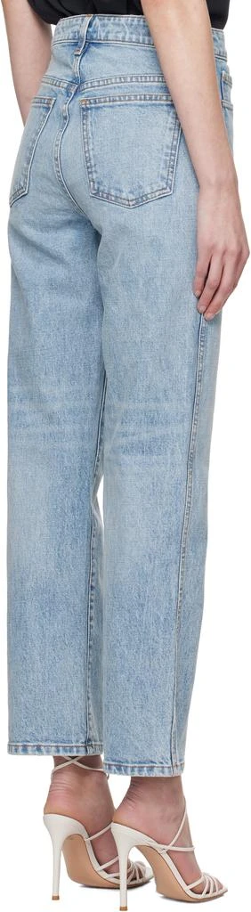 KHAITE Blue Abigail Stretch Jeans 3