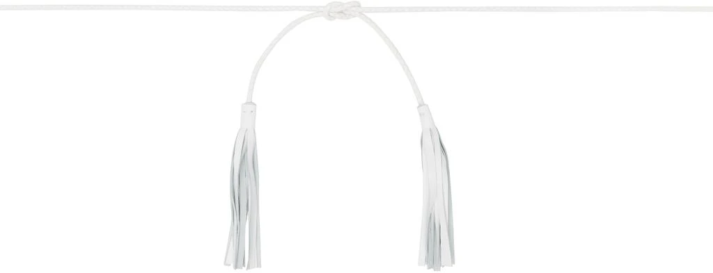 Maryam Nassir Zadeh White Regalo Belt 2