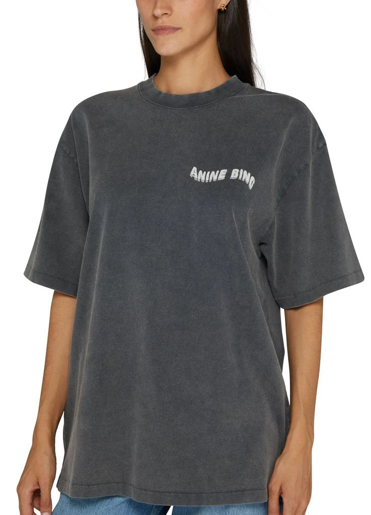 ANINE BING Kent logo T-shirt 4