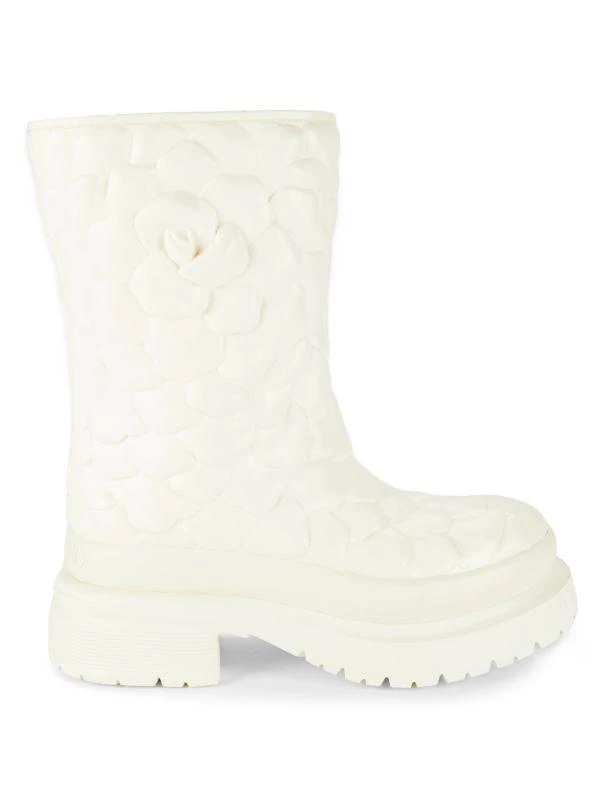 Valentino Textured Rain Boots 1