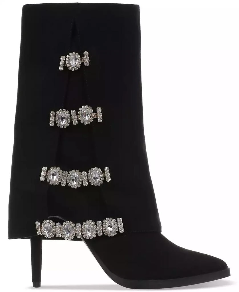 Thalia Sodi Women's Nami Embellished Dress Boots 6