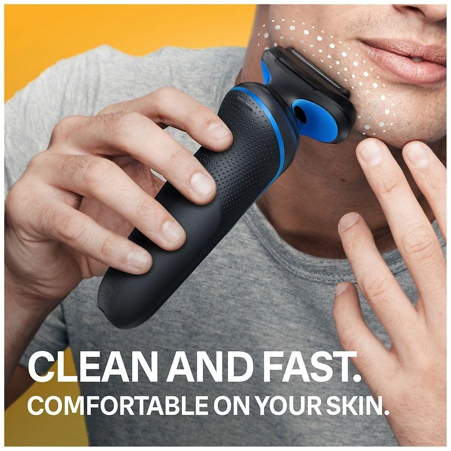 Braun Electric Shaver for Men, Series 5 5118s, Wet & Dry Shave, Turbo Shaving Mode 2