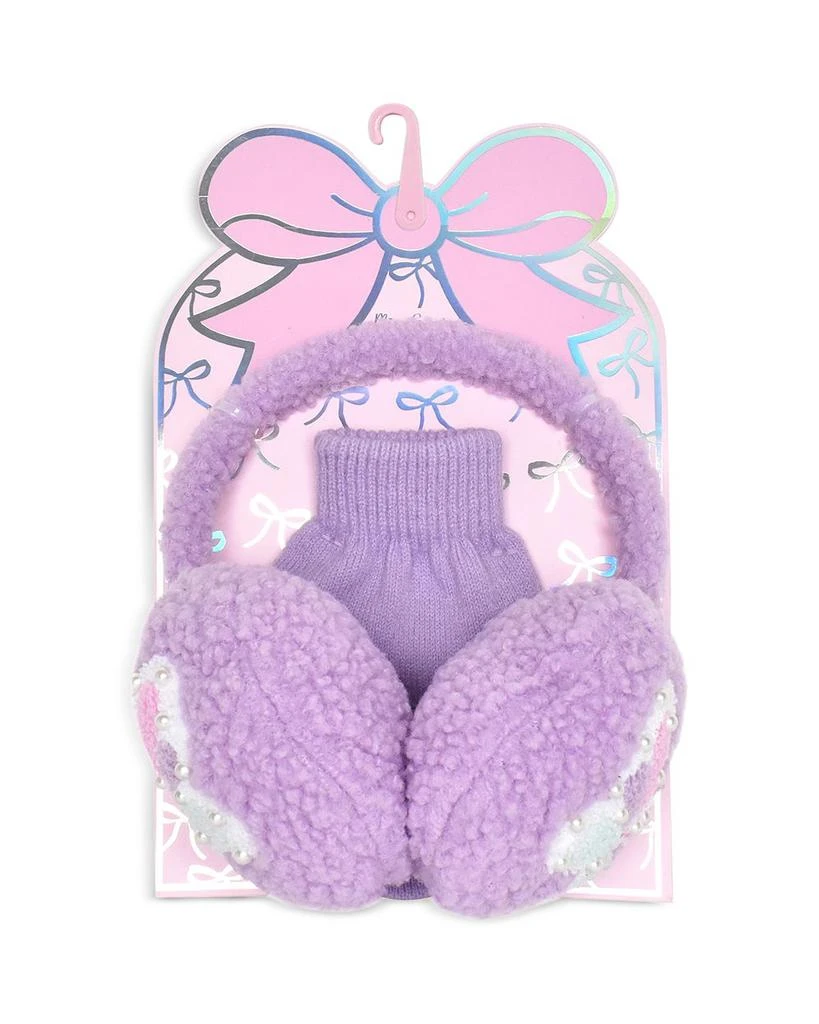 OMG! Accessories Girls
 Butterfly Earmuffs 
Gloves Set - Big Kid 1