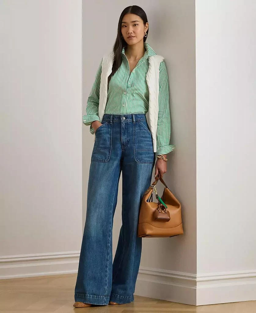 Ralph Lauren Women's Striped Long-Sleeve Shirt 3