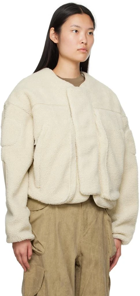 Entire Studios Off-White Fluffy Jacket 2