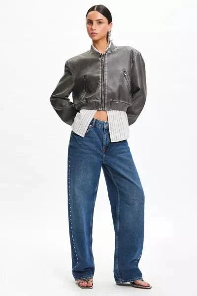 BDG BDG Sutton Studded Straight Leg Jean 4