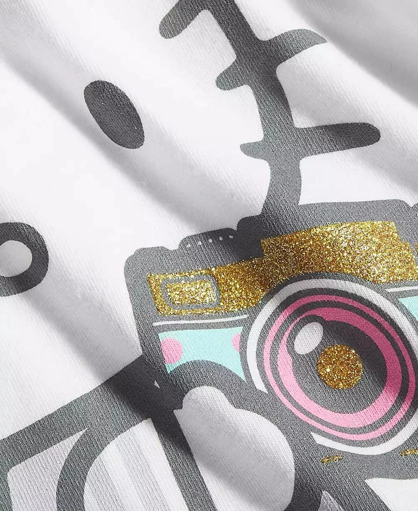 Hello Kitty Little Girls Camera Graphic Tee 3