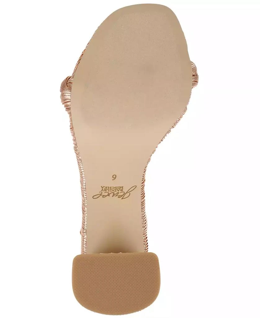 Badgley Mischka Women's Shea Round Toe Dress Sandals 5