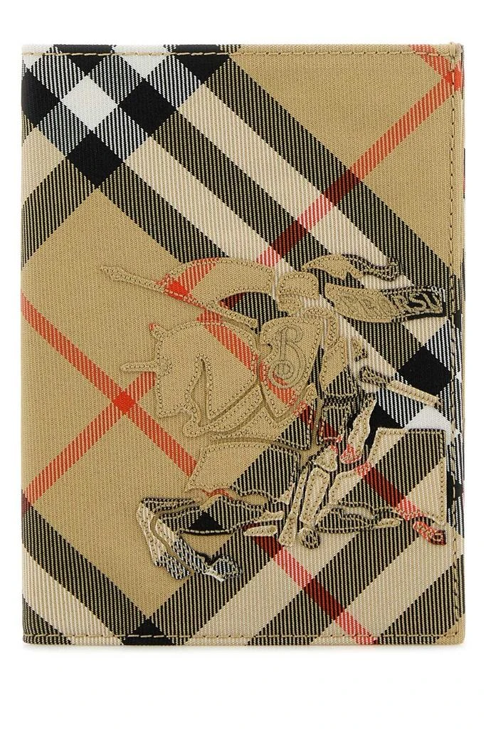 Burberry Burberry Checked Bi-Fold Passport Holder 1