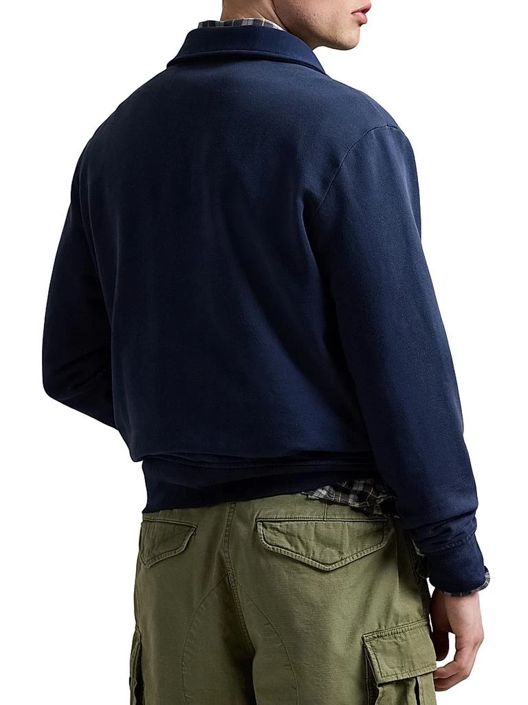 Ralph Lauren Fleece Half-Zip Collared Pullover 4