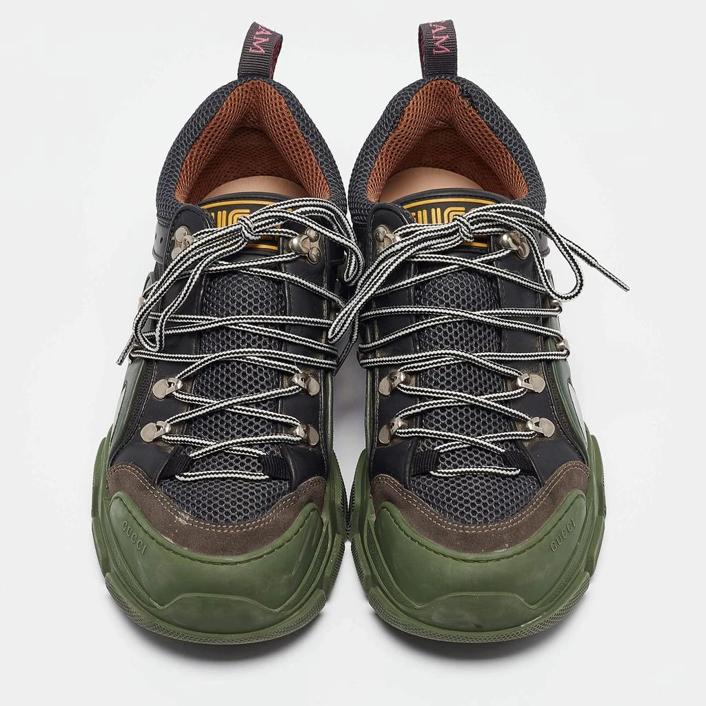 Gucci Gucci Multicolor Canvas and Mesh Flashtrek Sneakers Size 42 3