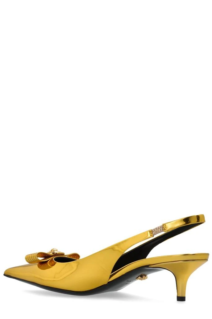 Versace Versace Pointed-Toe Slingback Pumps 3