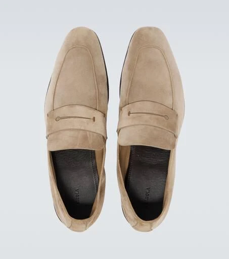 Zegna L'Asola suede penny loafers 4