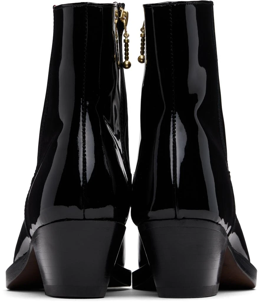 Ernest W. Baker Black Western Boots 2