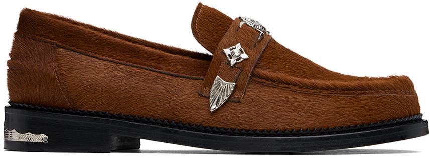 Toga Virilis SSENSE Exclusive Brown Loafers