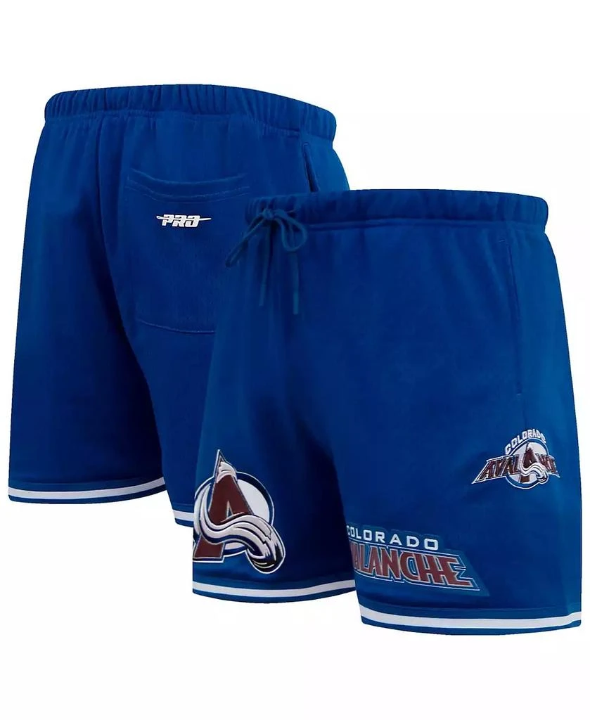 Pro Standard Men
s Blue Colorado Avalanche Classic Mesh Shorts 1