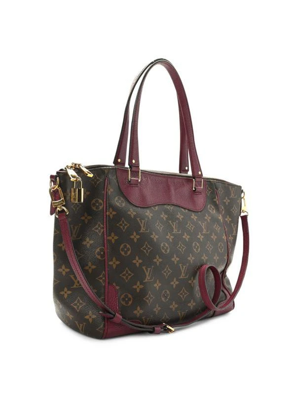 Louis Vuitton Monogram Coated Canvas Two Way Tote 2