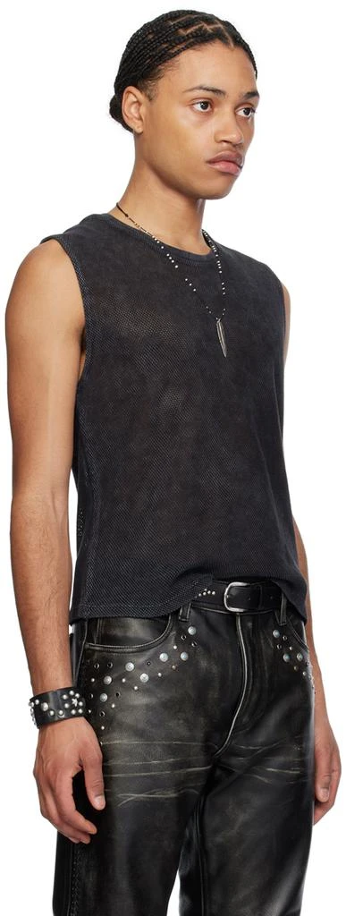 GUESS USA Black Printed Tank Top 2