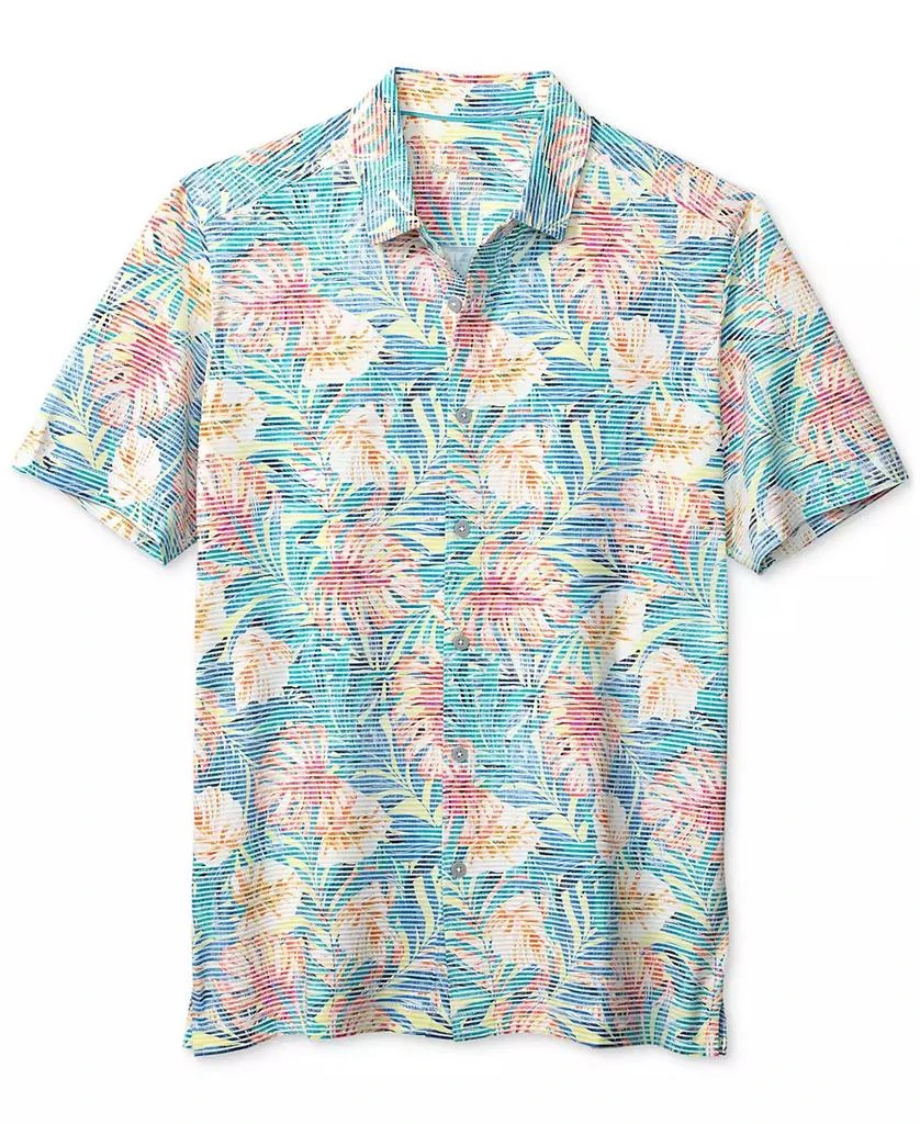 Tommy Bahama Men's Costa Wave Positano Palms Short Sleeve Shirt 1