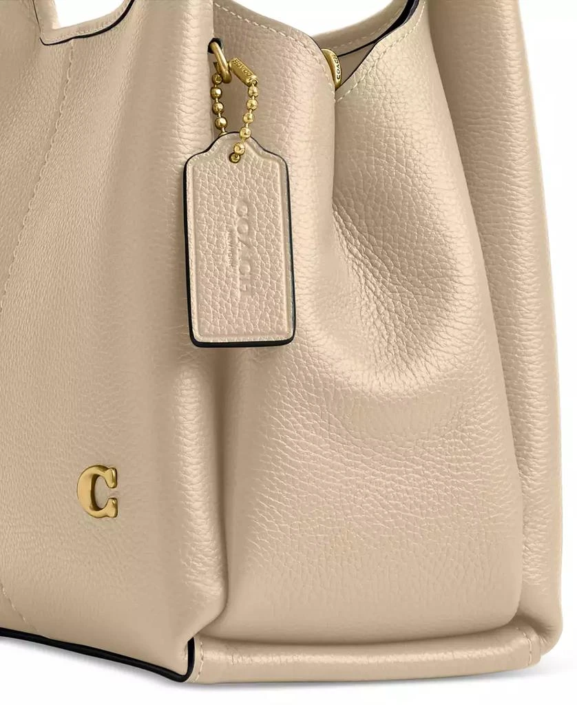 Coach Lana Small Polished Pebble Leather Shoulder Bag 23 7