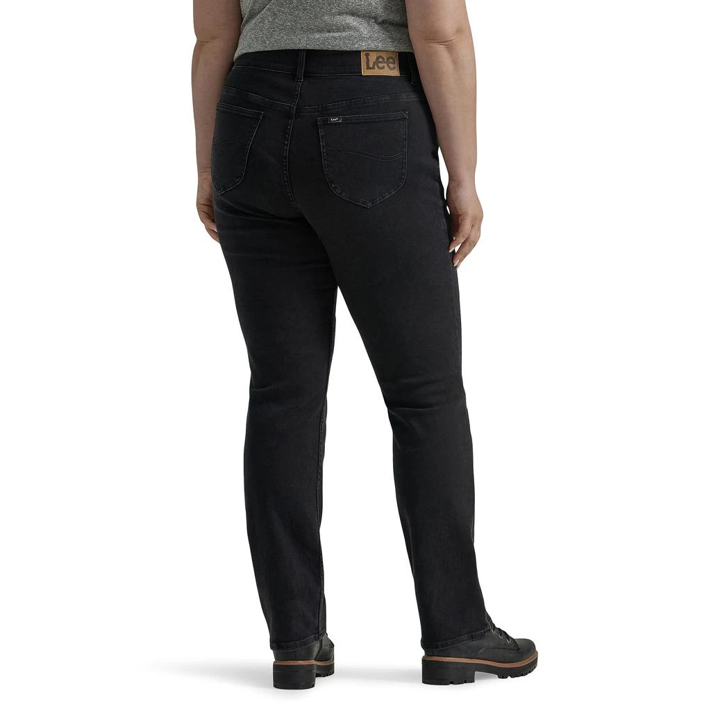 LEE Plus Size Flex Motion Straight Jeans 2