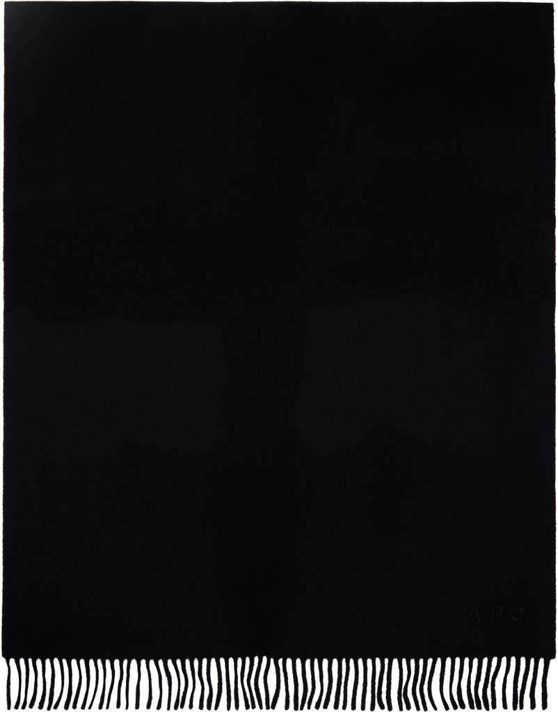 Shop Dark grey wool blend Malo scarf on Sale at BeyondStyle