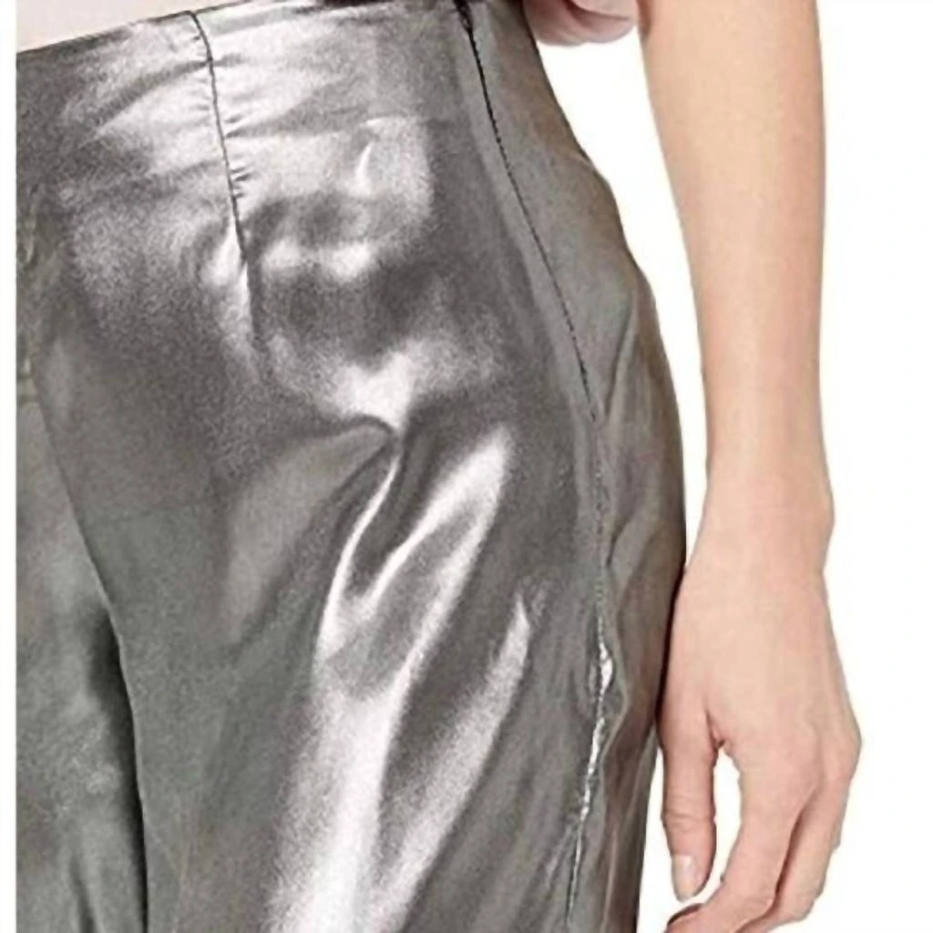 Nicole Miller Nicole Miller - Ultra Thin Metallic Wide Leg Pants 4