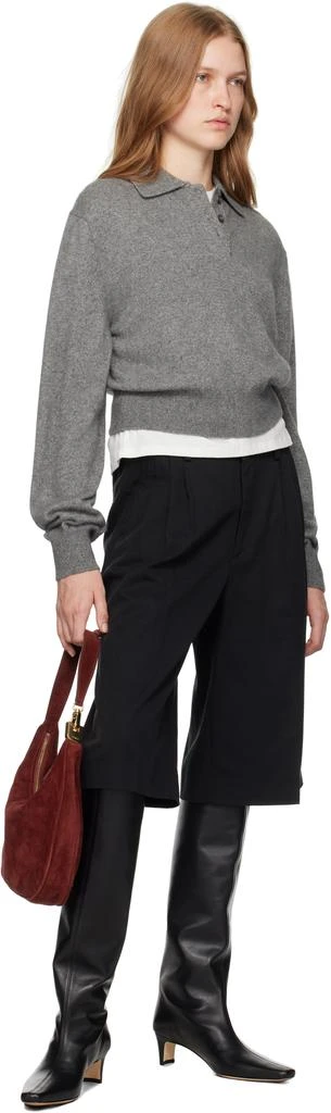 Staud Burgundy Sylvie Shoulder Bag 4