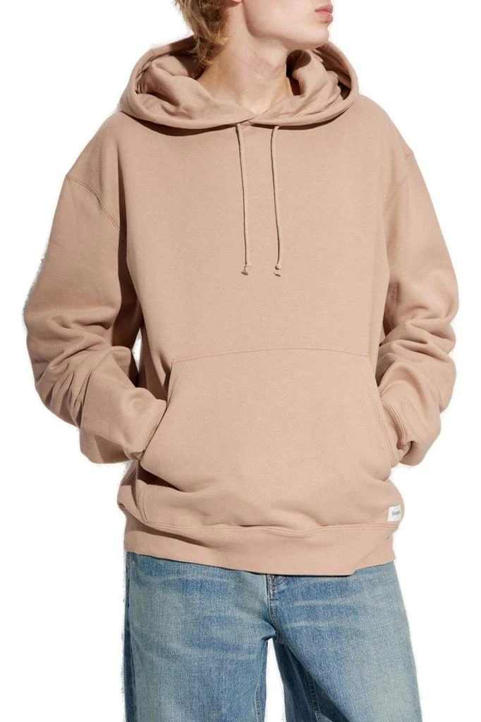 Yves Saint Laurent Saint Laurent Logo Patch Drawstring Hoodie 2