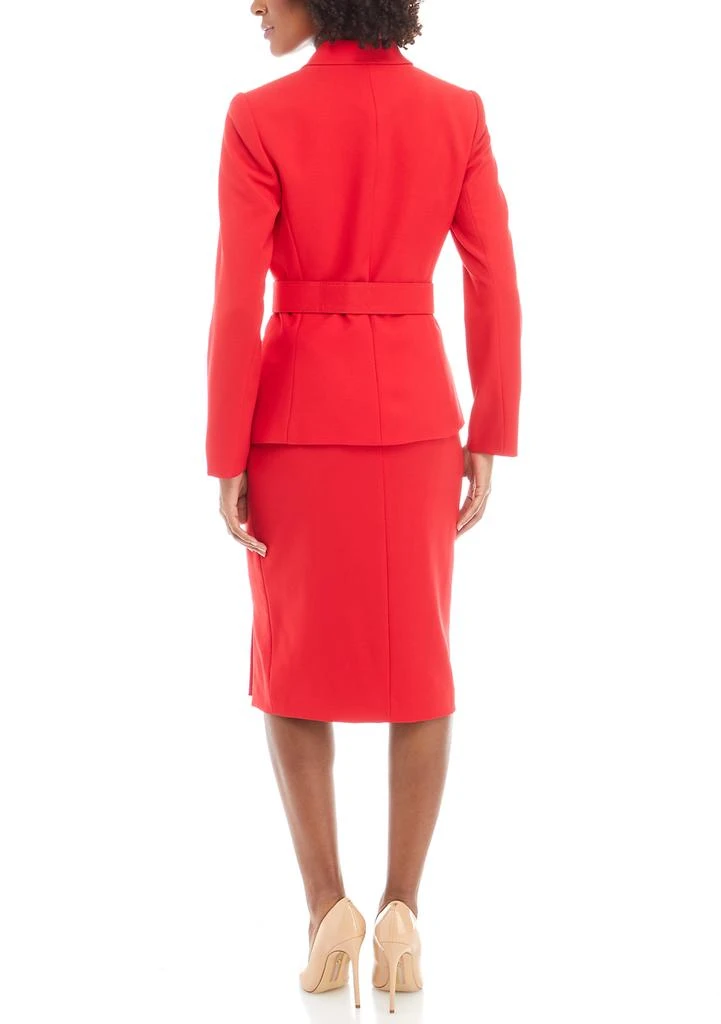 Tahari Nested Suit, Belted Jacket and Skirt 2