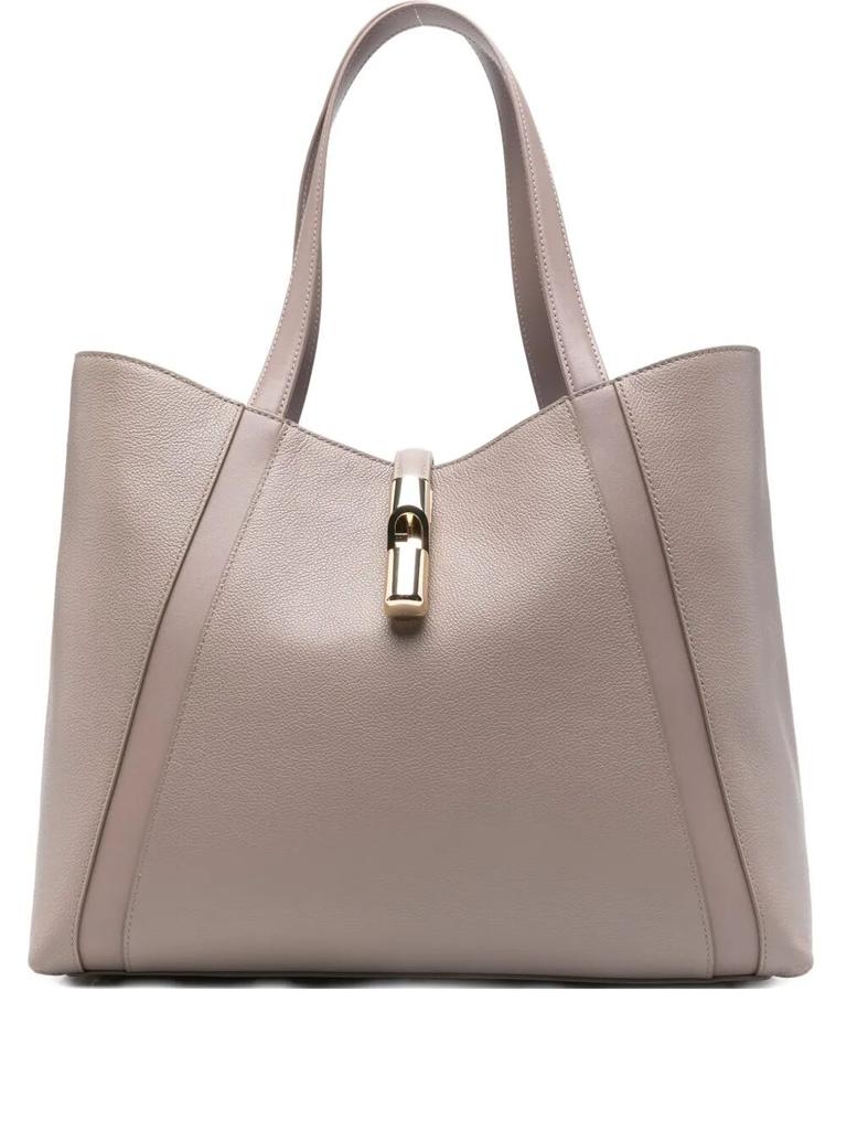 トートバッグ FURLA \"FURLA GOCCIA\" LARGE TOTE BAG (WB01788 BX3353 O6000) Tote L BRANDY Furla Goccia | Furla US