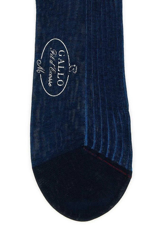 GALLO Two-tone cotton socks 2