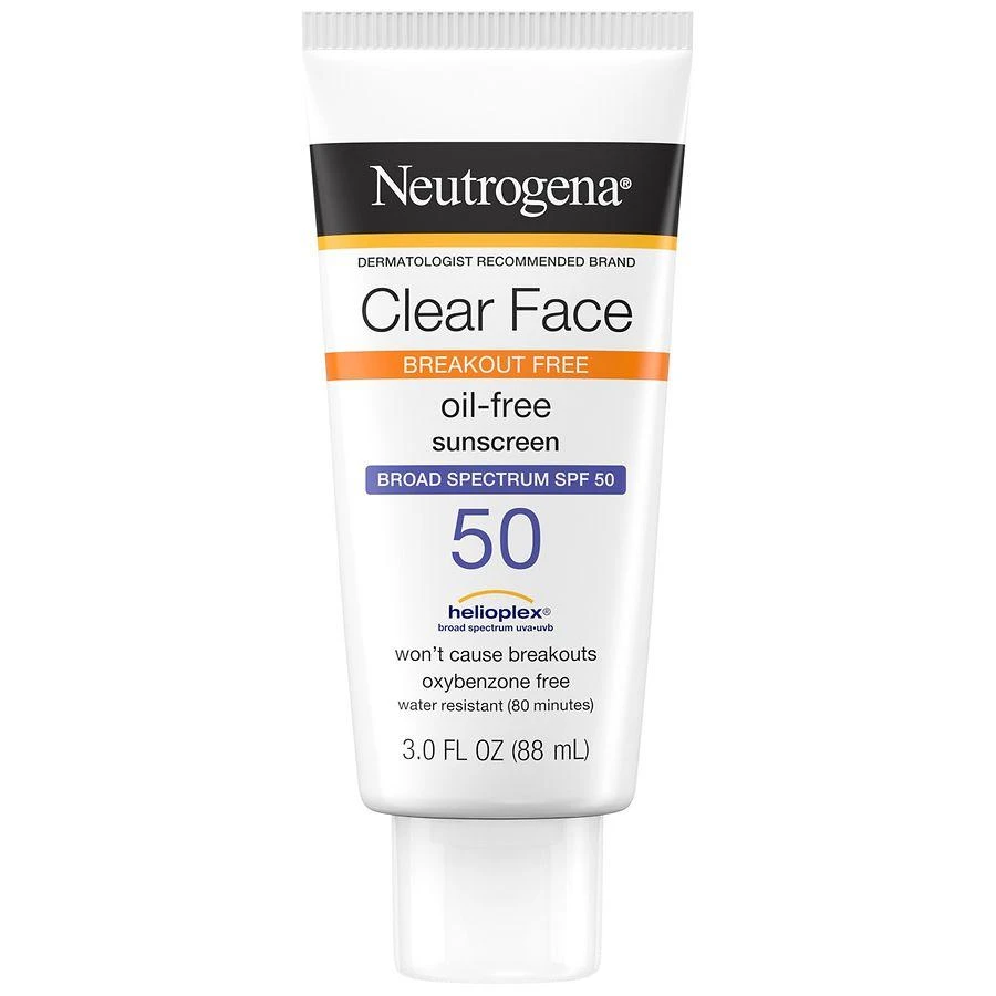 Neutrogena Clear Face Liquid Lotion Sunscreen With SPF 50