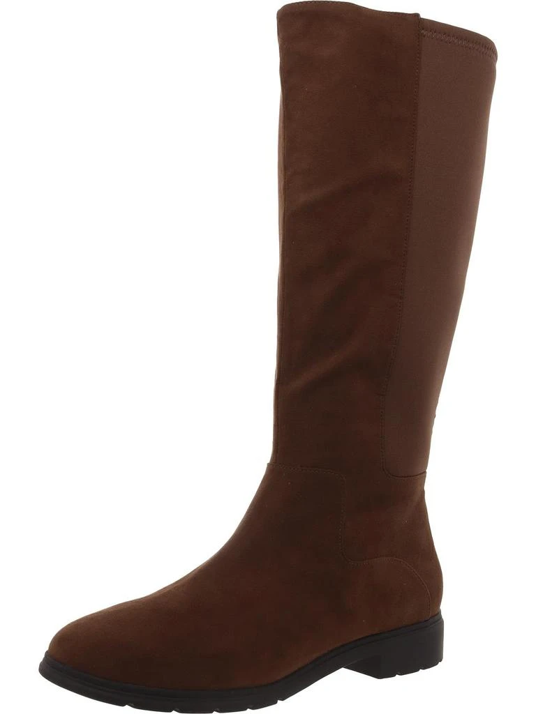 Dr. Scholl's Shoes New Start Womens Faux Suede Tall Knee-High Boots 6