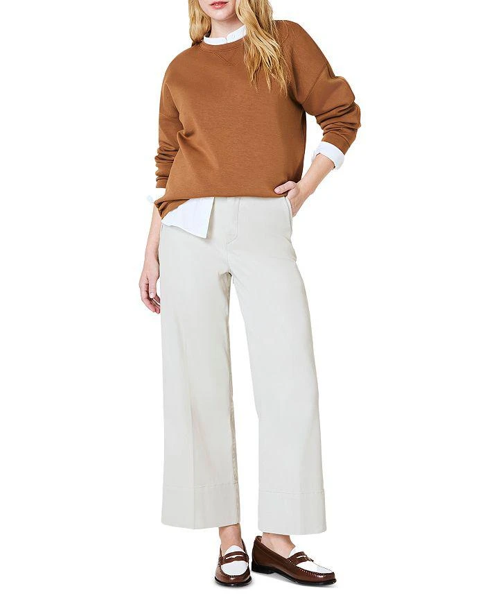 SPANX Stretch Twill Crop Wide Leg Pants 2.0 4