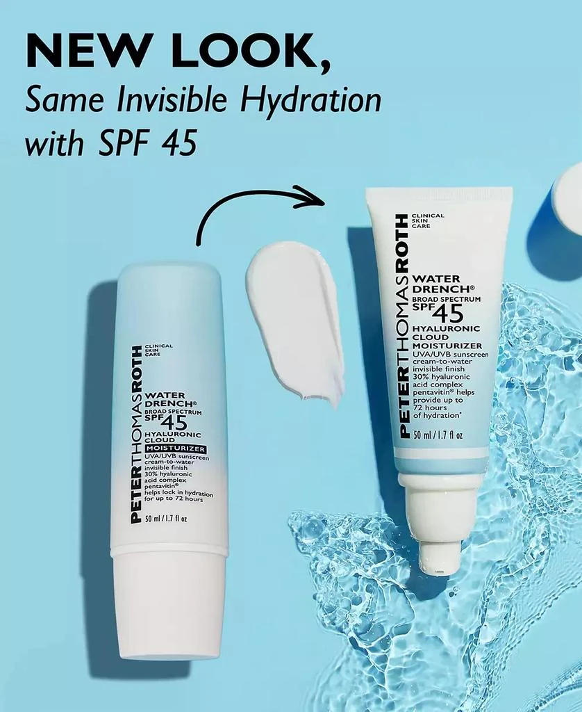 Peter Thomas Roth Water Drench Broad Spectrum SPF 45 Hyaluronic Cloud Moisturizer, 20 ml 8