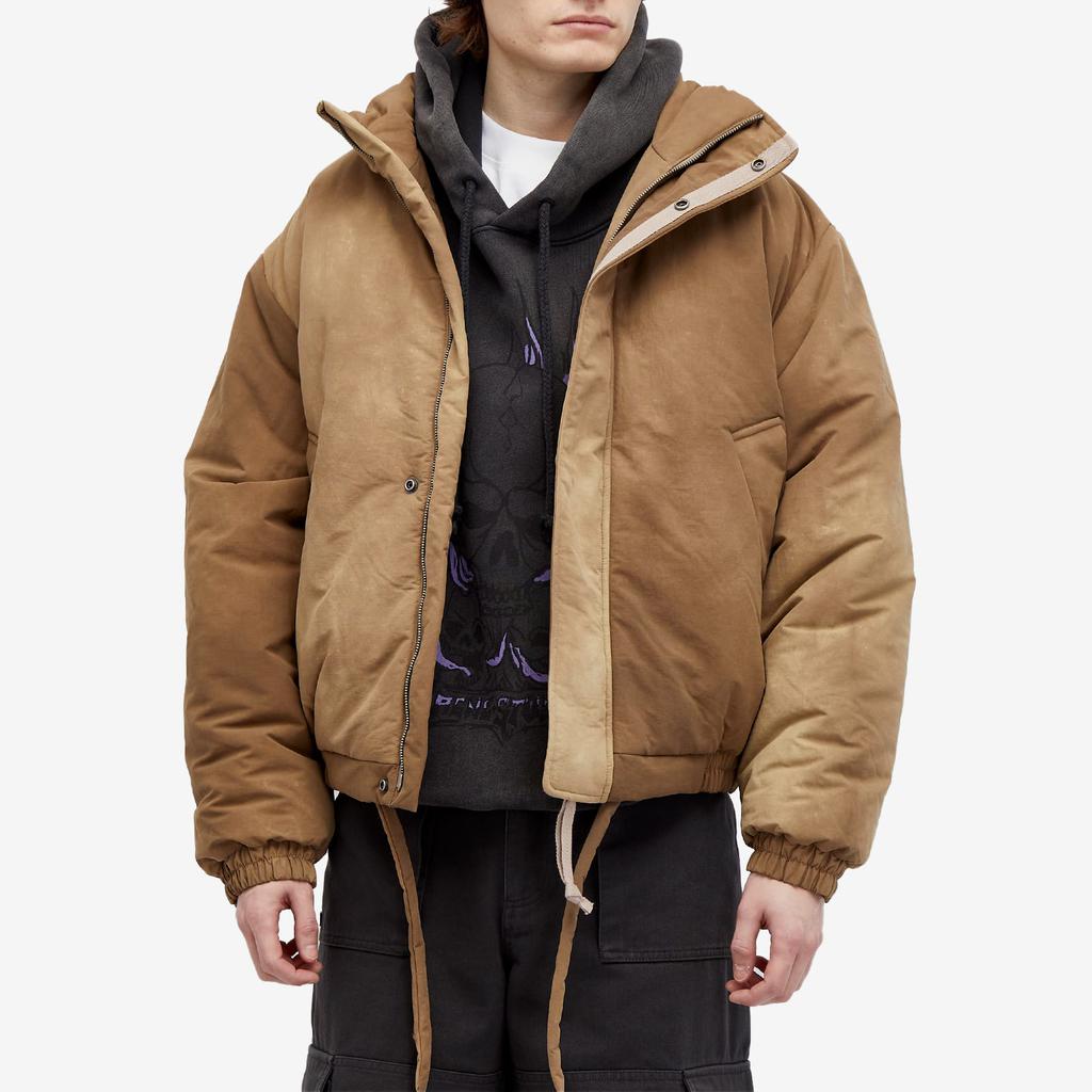 Shop Acne Studios Osam Wave Dyed Padded Jacket on Sale at
